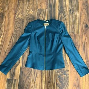 Ted Baker dark green/forest green zip blazer